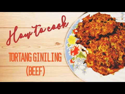How to Cook Tortang Giniling (Beef)
