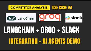 Langchain AI Agents Demo - FASTEST Slack AI Agent with Groq & LangChain #aiagents #langchain