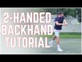 How to Hit the Two Handed Backhand | Tennis Technique