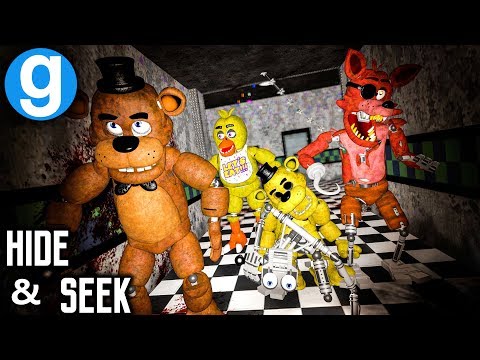 NEW FAZBEAR ULTIMATE PILL PACK HIDE AND SEEK | Five Nights at Freddy's Gmod (Garry's Mod Sandbox)