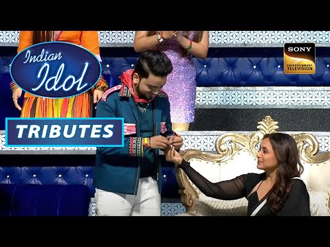 'Aati Kya Khandala' पर Shivam के साथ Rani Mukerji ने किया Perform | Indian Idol S13 | Tributes