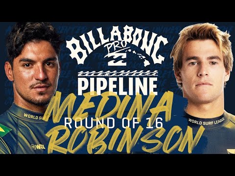 Gabriel Medina x Jack Robinson - Bateria 7, Round de 16 | Billabong Pro Pipeline 2023