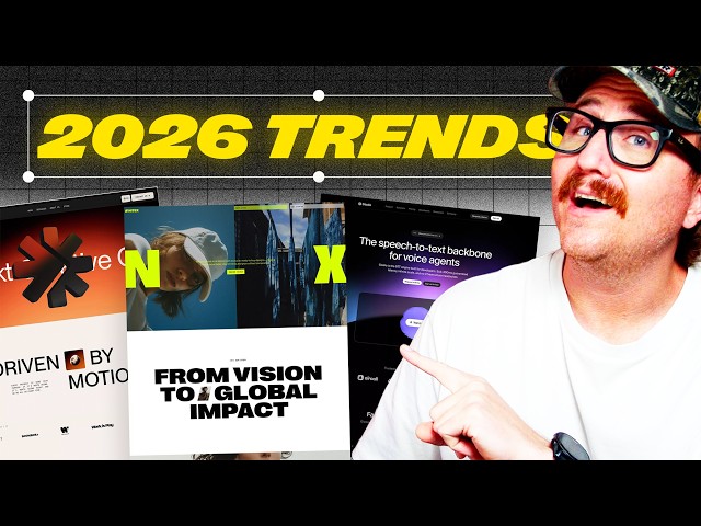 Discover the Top Nine Web Design Trends That Will Dominate in 2026 | Magica