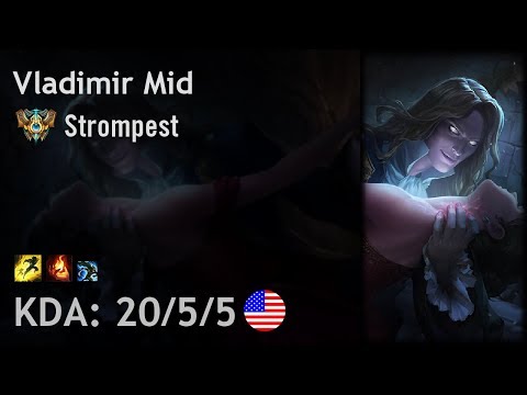 Vladimir Mid vs Ryze - Strompest - NA Challenger Patch 7.18