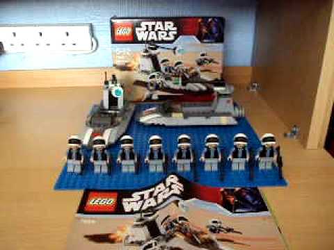 Lego star wars 7668 rebel scout speeder battle pack