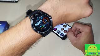 GOKOO s11 Smartwatch coole WatchFaces Puls Blutdruck Schritt Schlaf Überwachung empfängt Whatsapp