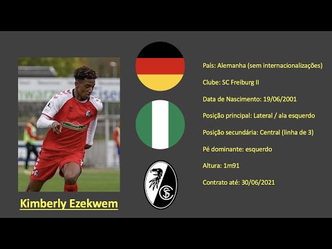 Kimberly Ezekwem (SC Freiburg) all actions vs TSV Eintracht Stadtallendorf