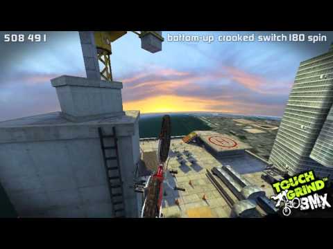 TouchGrind BMX beating Illusion Labs Skyline record 6.500.000+ points - Touchgrind BMX