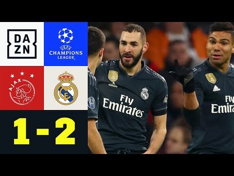 Gnadenloses Real bestraft tapferes Ajax: Ajax Amsterdam - Real Madrid 1:2 | UEFA Champions League