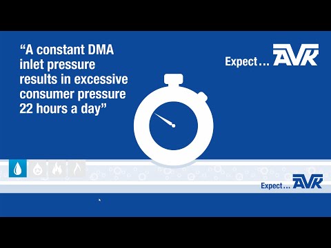 DMA management allows for maintaining a low network pressure | AVK