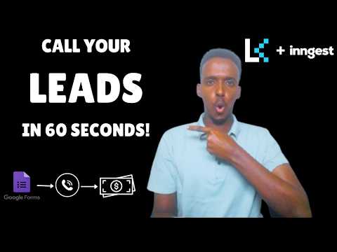 Demo thumbnail: Google Form lead qualification Voice AI Agent