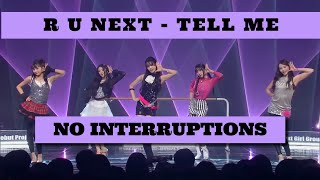 Cover art for Tell Me (R U Next ver.)