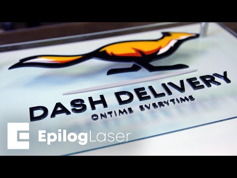 Laser Cutting and Engraving Acrylic with an Epilog Laser