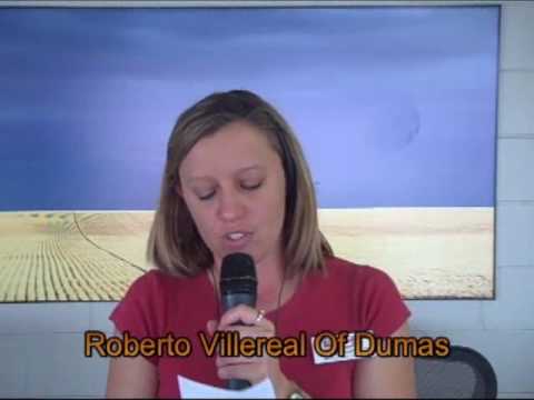 Roberto Villareal Wins $100