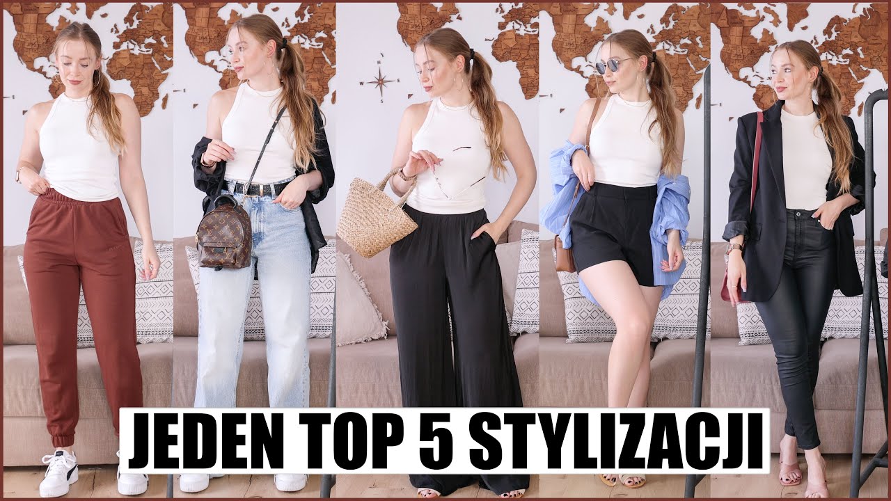 JEDEN TOP PIĘĆ STYLIZACJI