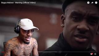 Bugzy Malone - Warning (Official Video) | NoLifeShaq REACTION
