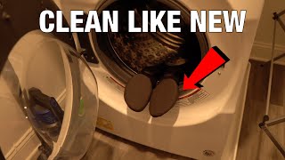 HOW TO CLEAN YEEZY PODS IN THE WASHING MACHINE!!
