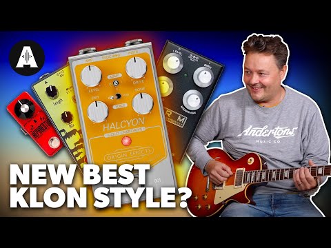 Origin Effects Halcyon Gold Overdrive Pedal - Andertons Origin Effects Halcyon Gold Overdrive Pedal - Andertons