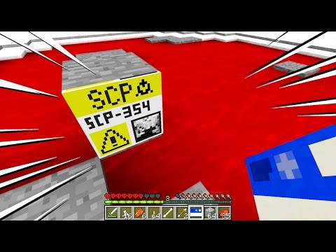 NON ENTRARE IN QUESTO LAGO ROSSO!!1 (minecraft scp) *scp 354+bonus* w/NotSoul