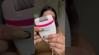 Philips Epilator for underarms?👍🏻👎🏻? #shorts  #review