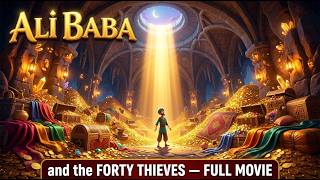 Ali Baba and the Forty Thieves | 4K Full Animated Movie | AJ Studios | Bedtime stories for kids