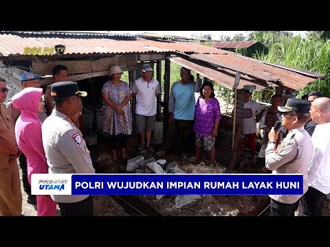 POLRES SIMALUNGUN WUJUDKAN IMPIAN RUMAH LAYAK HUNI