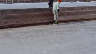 Dark Lord Dracula goes skating
