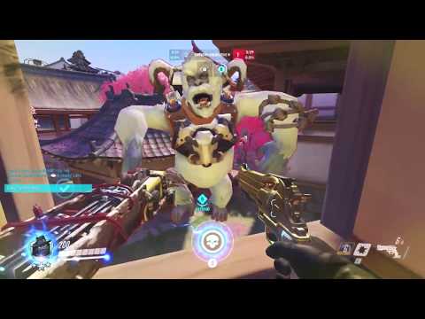 OW ShaDowBurn Playing Genji, McCree on Hanamura