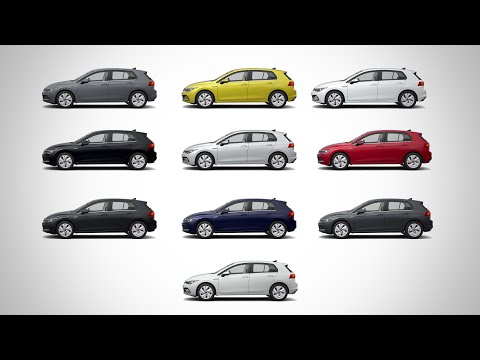 2021 Volkswagen Golf 8 Style Variant - All Colour Options - Images | AUTOBICS