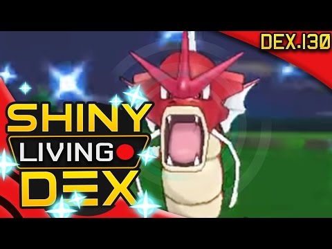 SHINY GYARADOS Live! Quest For Shiny Living Dex #130 | Pokemon XY