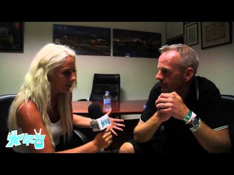 Charlie Hedges interviews Fatboy Slim at Carl Cox's 'The Revolution Recruits' at Space Ibiza