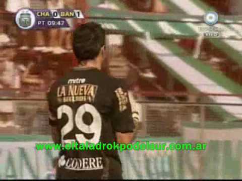 Chacarita vs. Banfield - Gol de cristian Garcia- clausura 2010