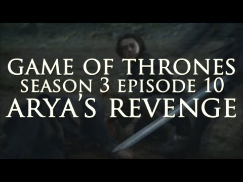 Game of Thrones 3x10 - Arya's Revenge on the Frey's