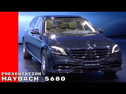 2018 Mercedes S Class Maybach S680 Presentation At Shanghai