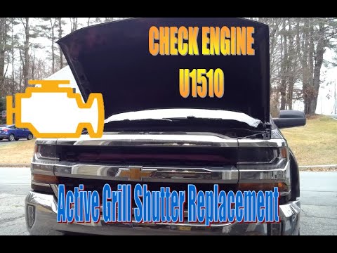 2018 Chevy Silverado Active Grill Shutter Replacement