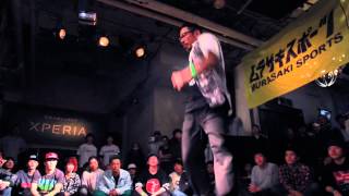 W-iLL vs RYOSUKE  QUARTER FINAL④ / DANCE@LIVE FREESTYLE KANTO vol.5 2015