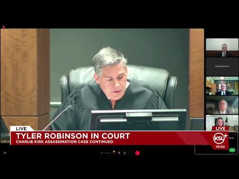 LIVE: Tyler Robinson appears virtually in court