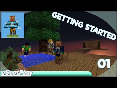 Modern Skyblock 2 w/ cScot – Ep 01: Getting Started - Let’s Play/Walkthrough