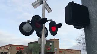 TriMet WES leaving Beaverton Transit Center