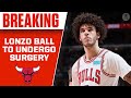 Lonzo Ball to Undergo Left Knee Surgery | CBS Sports HQ