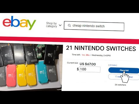 I bought 21 broken Nintendo Switches for under $100. Can any of these be fixed for a profit?