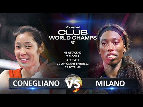 Semifinal - Club World Championship 2024 | Conegliano vs  Milano
