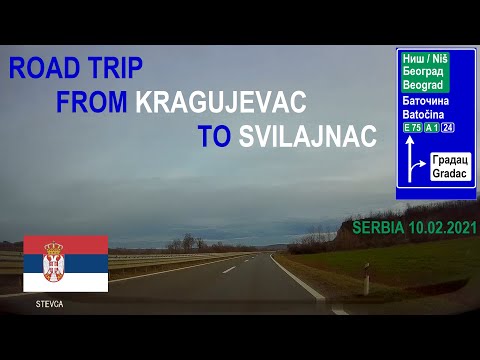 ROAD BY STEVČA - ROAD TRIP KRAGUJEVAC / SVILAJNAC 02.2021