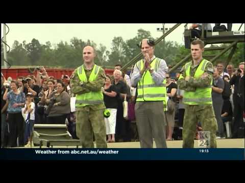 F-111 final flight (ABC News)