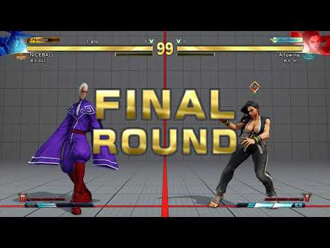 Street Fighter 5 AE | NICEBALL (F.A.N.G) vs Laura (Altowine) | 0:1