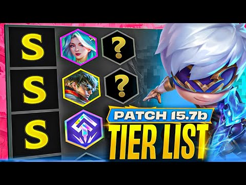 Only 7 Comps are Needed to Climb in Patch 15.7b | Teamfight Tactics Guide | Tier List