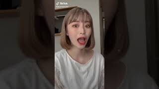 TikTok 美女の寄り目