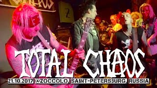 Total Chaos - live @Zoccolo club, St.Petersburg, Russia 21.10.2017