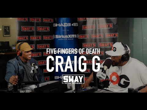 Craig G Freestyles Over 5 Fingers of Death on Sway in the Morning! | Sway's Universe