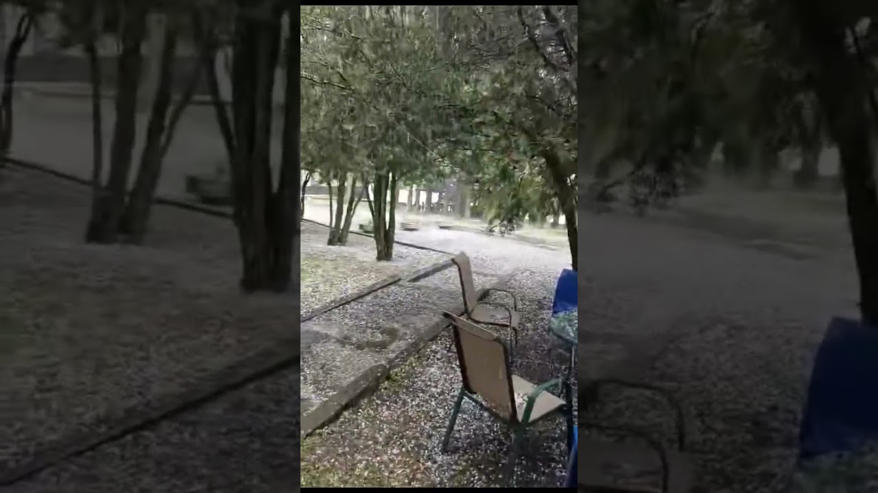 Սևանում ուժգին կարկուտ է տեղացել